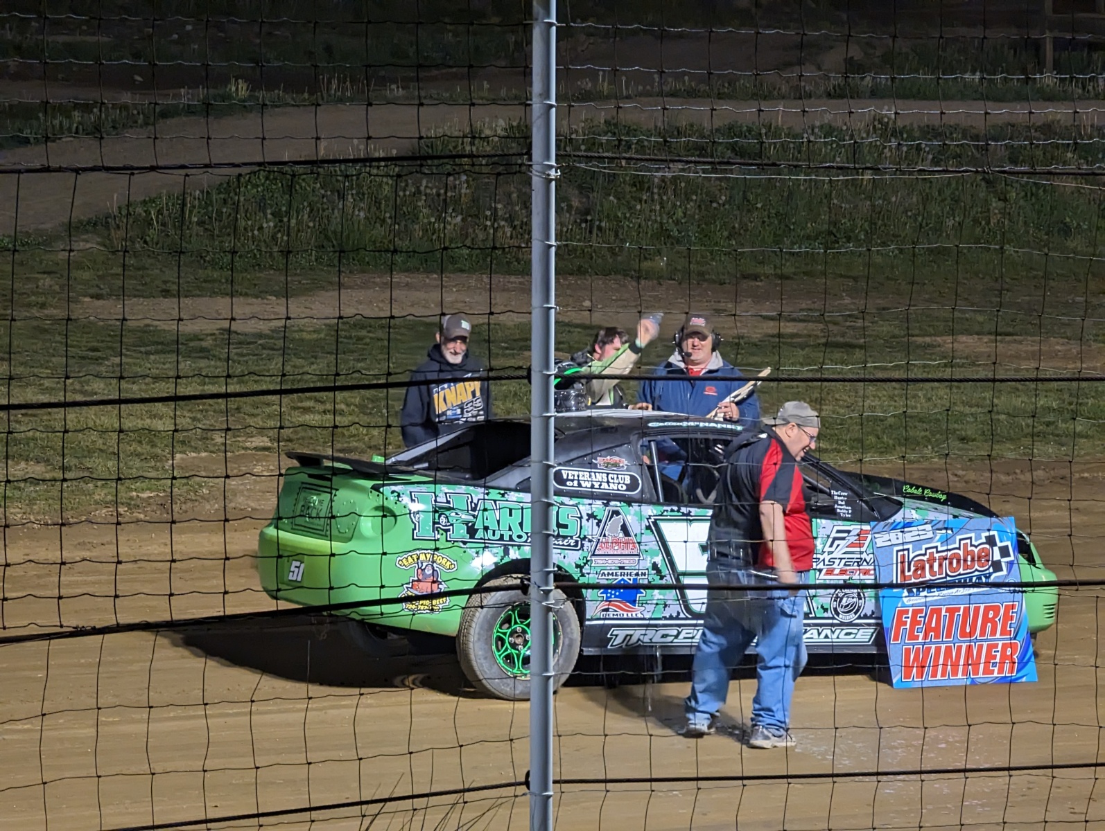 Drivers put on a show on Opening Night at Latrobe Latrobe Speedway