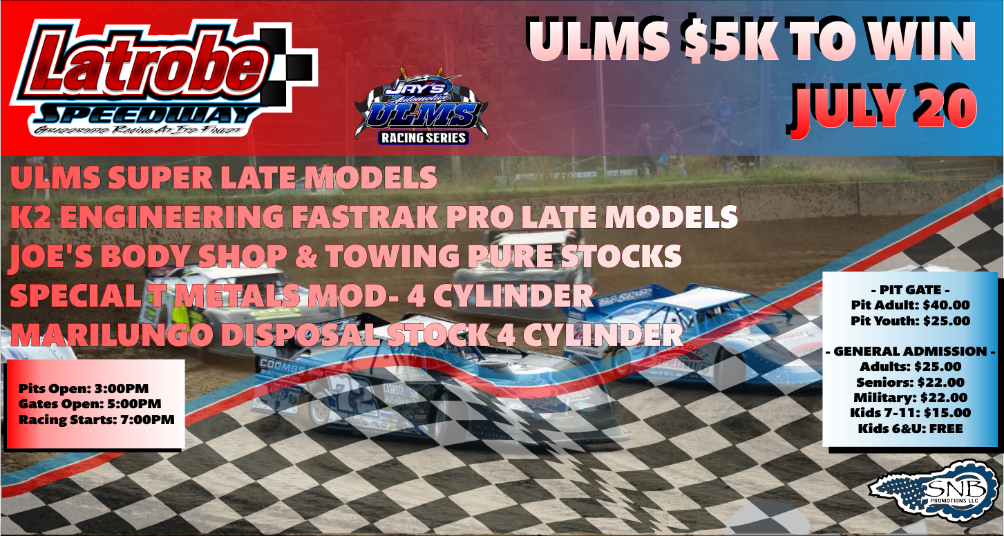 ULMS Super Late Models $5,000 to WIN
