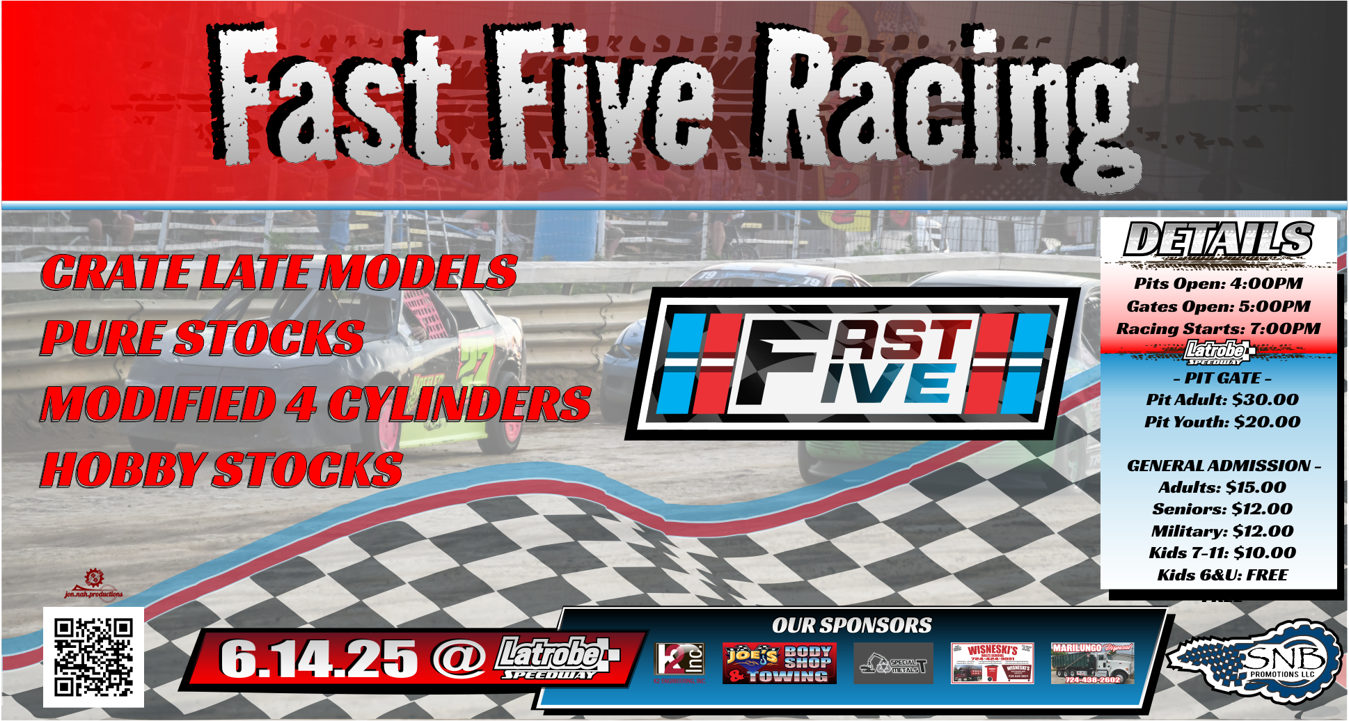 Fast Five Racer Fast Five Racing – Latrobe Speedway