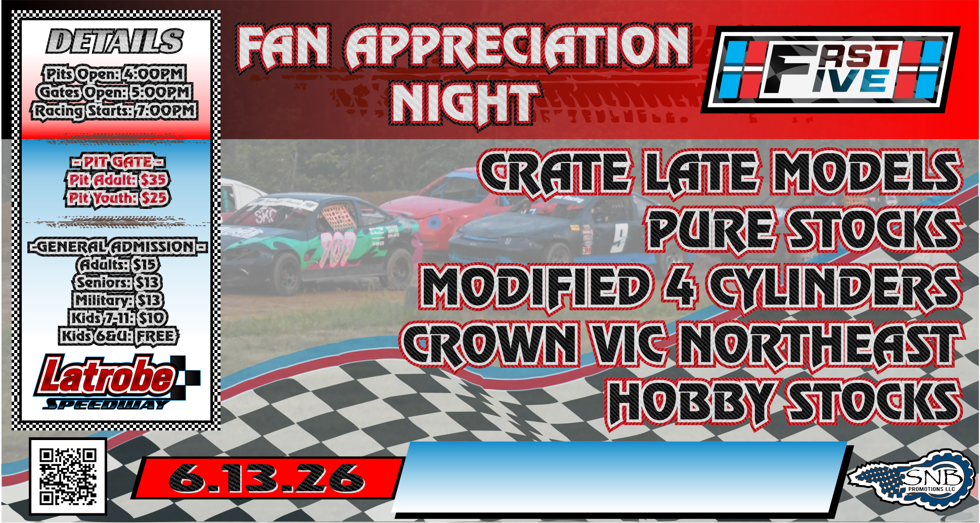 FAN APPRECIATION NIGHT - Fast Five Racing