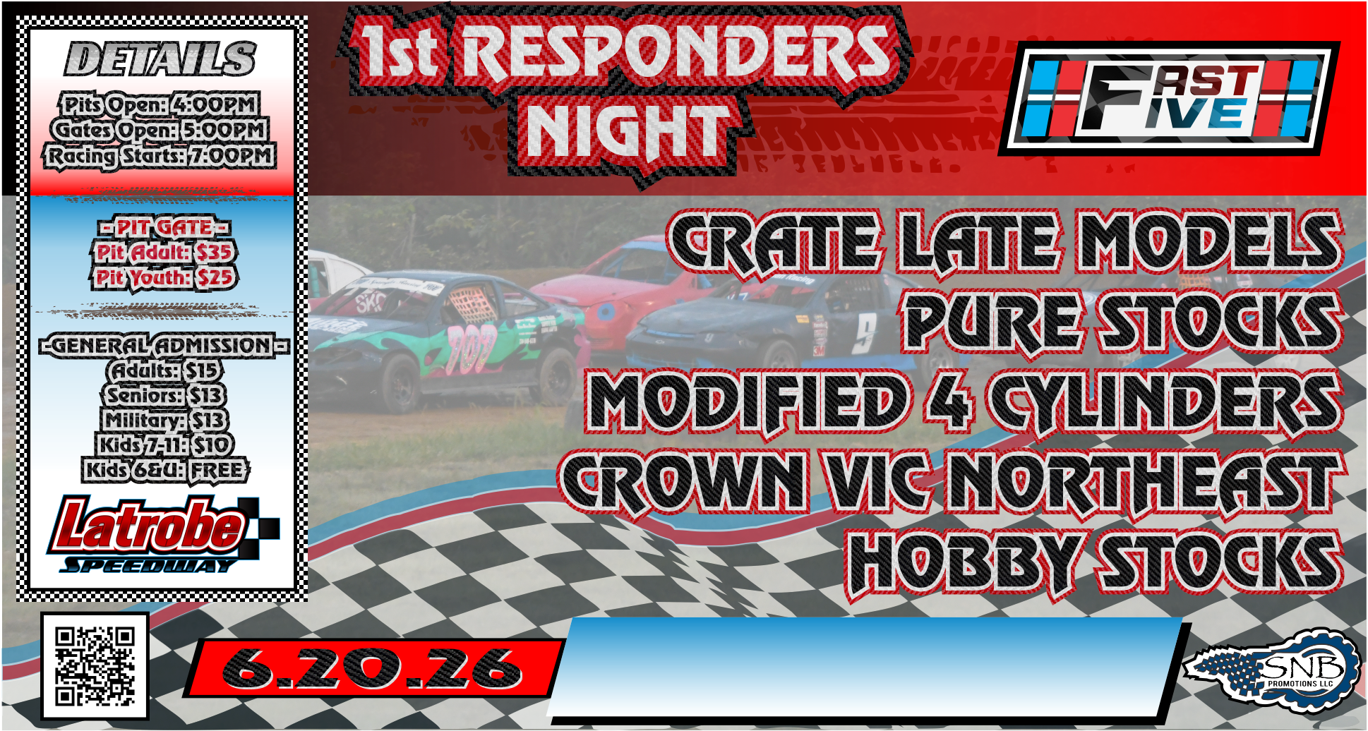FIRST RESPONDERS NIGHT - Fast Five Racing & PowerWheels