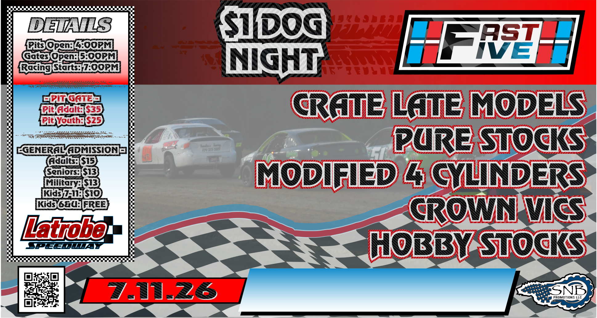 $1 DOG NIGHT - Fast Five Racing