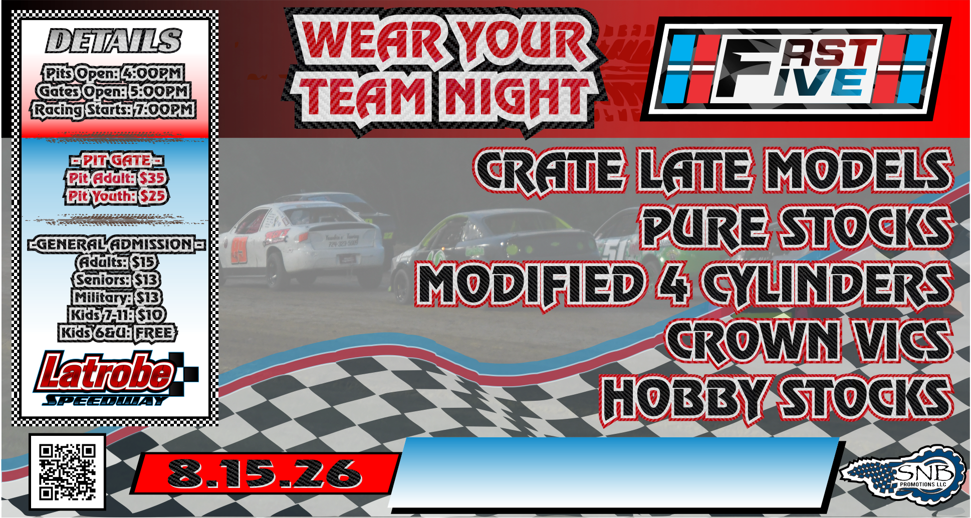 WEAR YOUR TEAM NIGHT - Fast Five Racing
