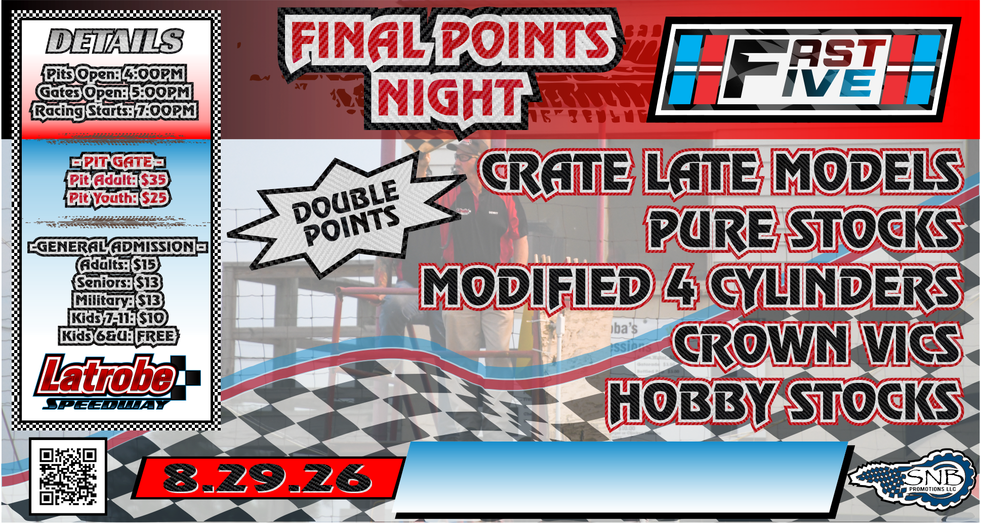 DOUBLE POINTS NIGHT - Fast Five Racing & PowerWheels